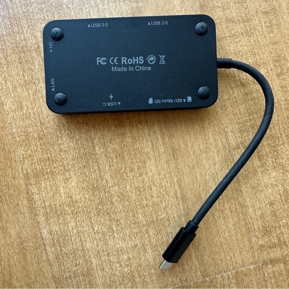 UCUSO Multiport USB-C Hub, New in box, Black - Picture 7 of 11